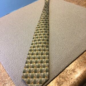 Stafford Executive Green/Gold Men’s Necktie